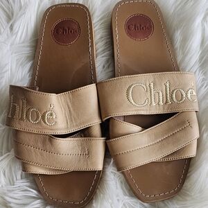 Chloe Woody Mules